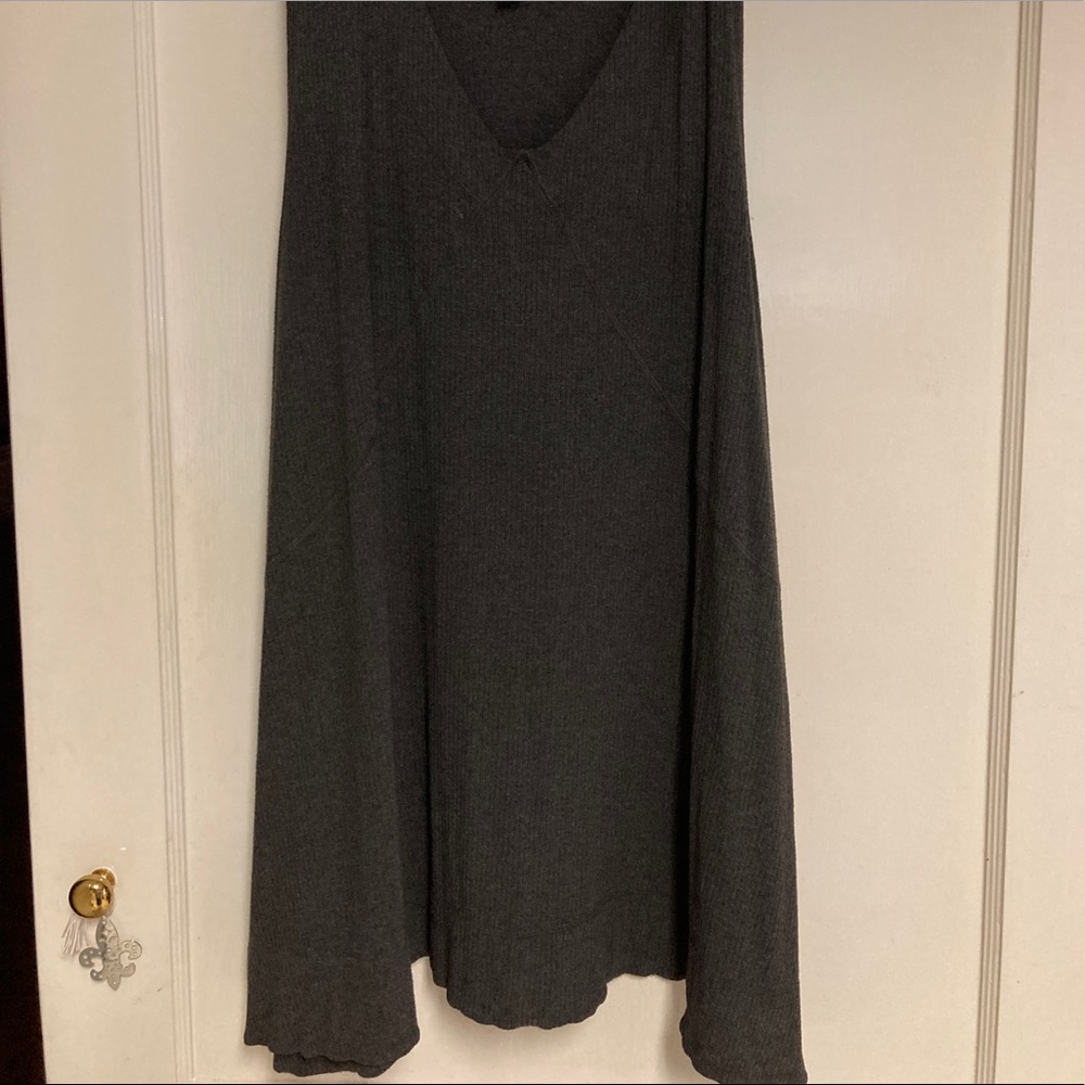 Vintage Bluefish Clothing textured layering vest in gray size 0